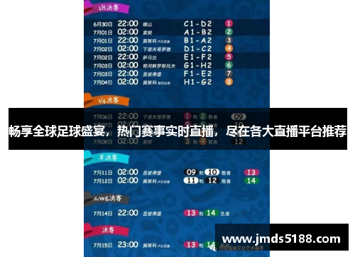 畅享全球足球盛宴，热门赛事实时直播，尽在各大直播平台推荐